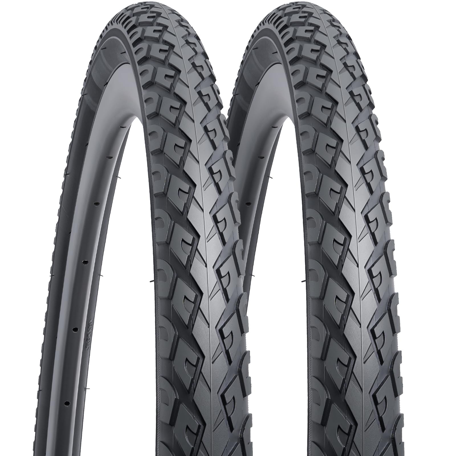 YUNSCM 2-PCS Foldable 700C Road Bike Tyres 700x42C Tires 44-622 Compatible with Road/City bikes 700x40C 700x42C 700x43C 700x44C Bicycle Tyre
