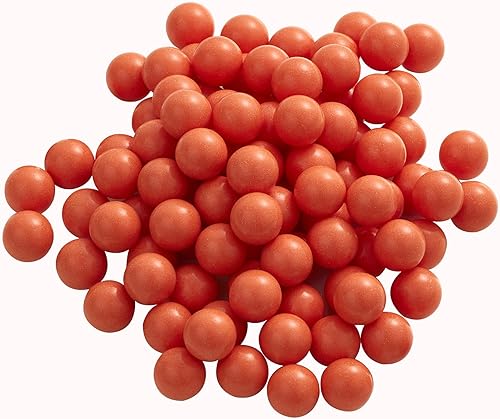 Miniatura 2 de 100 x 0.50 bolas de pintura reutilizables para entrenamiento y autodefensa, bolas de nailon duro sólido de calibre 50, munición para tiro al blanco