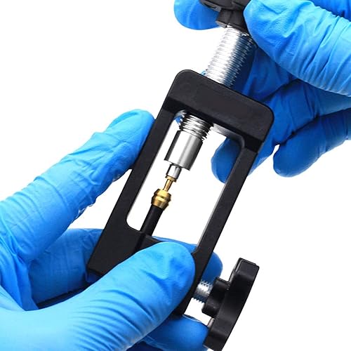 Miniatura 8 de plplaaoo Herramienta de inserción de aguja de engrasamiento de bicicleta de montaña, herramienta de inserción de destornillador de aguja,