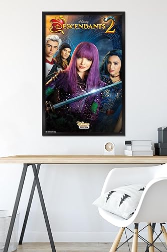 Vista 62 de Trends International Disney Descendants 2 - Póster de pared de una hoja, 22.375 x 34 pulgadas, versión sin marco