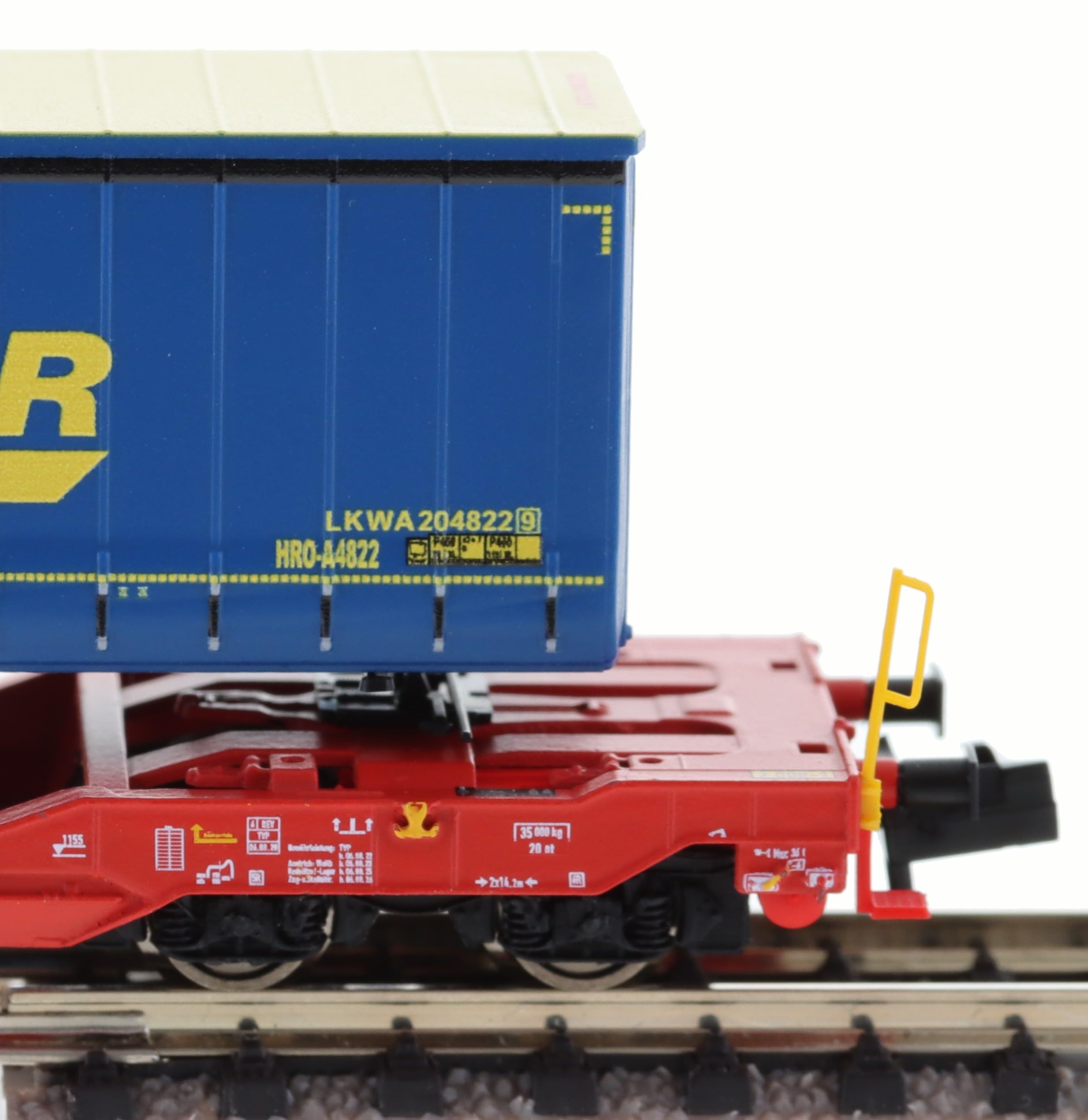 Fleischmann 6660050 N Doppeltaschen-Gelenkwagen T3000e der DB AG Spedition LKW Walter