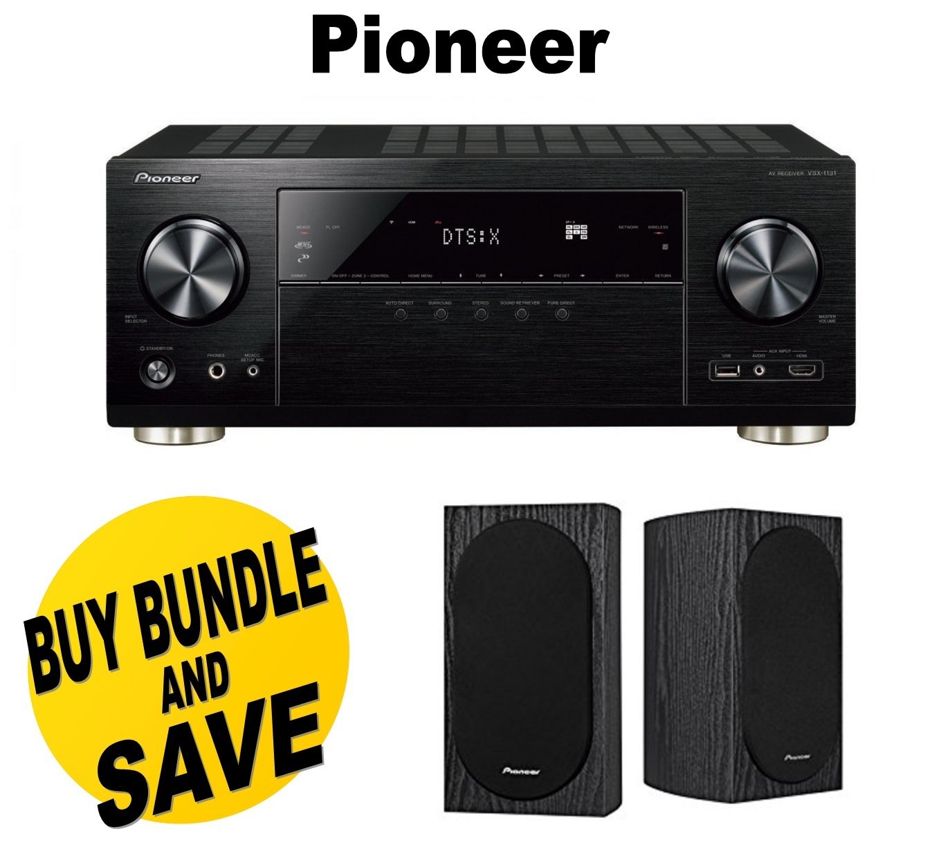 Buy Pioneer VSX-1131 7.2-Channel AV 