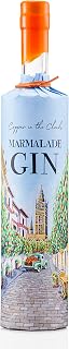 Gift-wrapped Three-fruit Marmalade Gin by Copper in the Clouds. 70cl. 41%