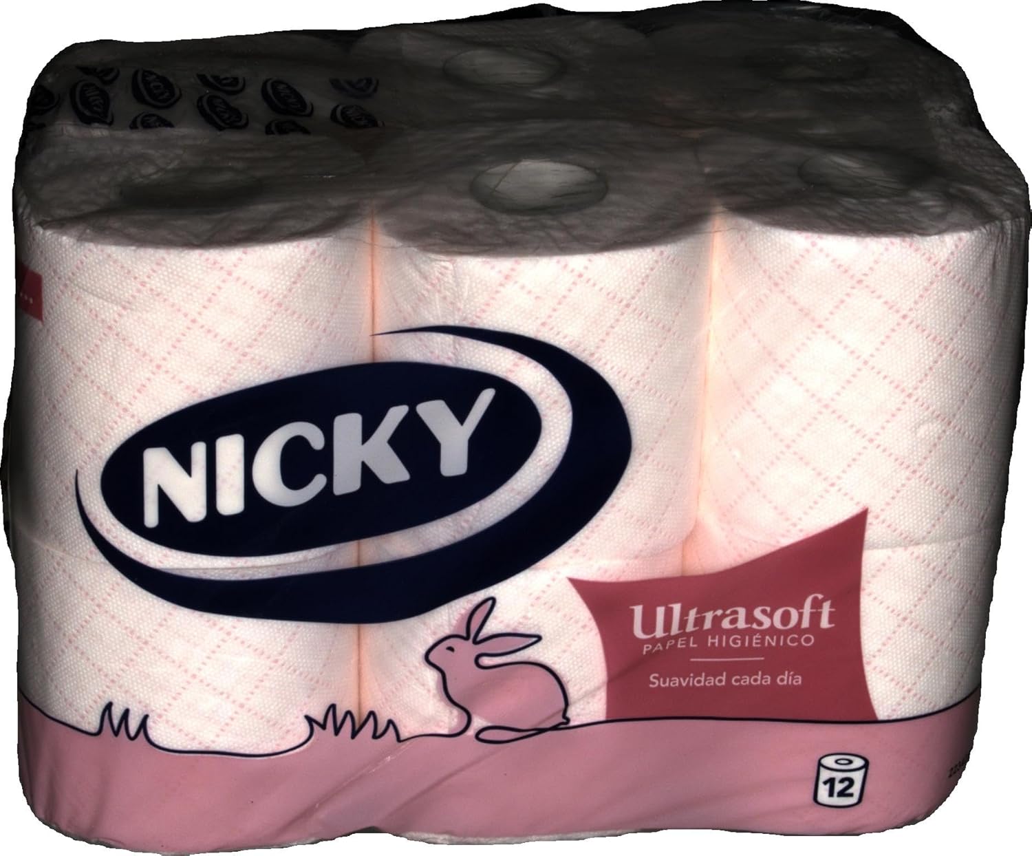 Nicky Ultrasoft Papel Higiénico 12 Rollos - 140 Hojas, Aroma a Talco 12 710VLA2jByL. AC SL1500