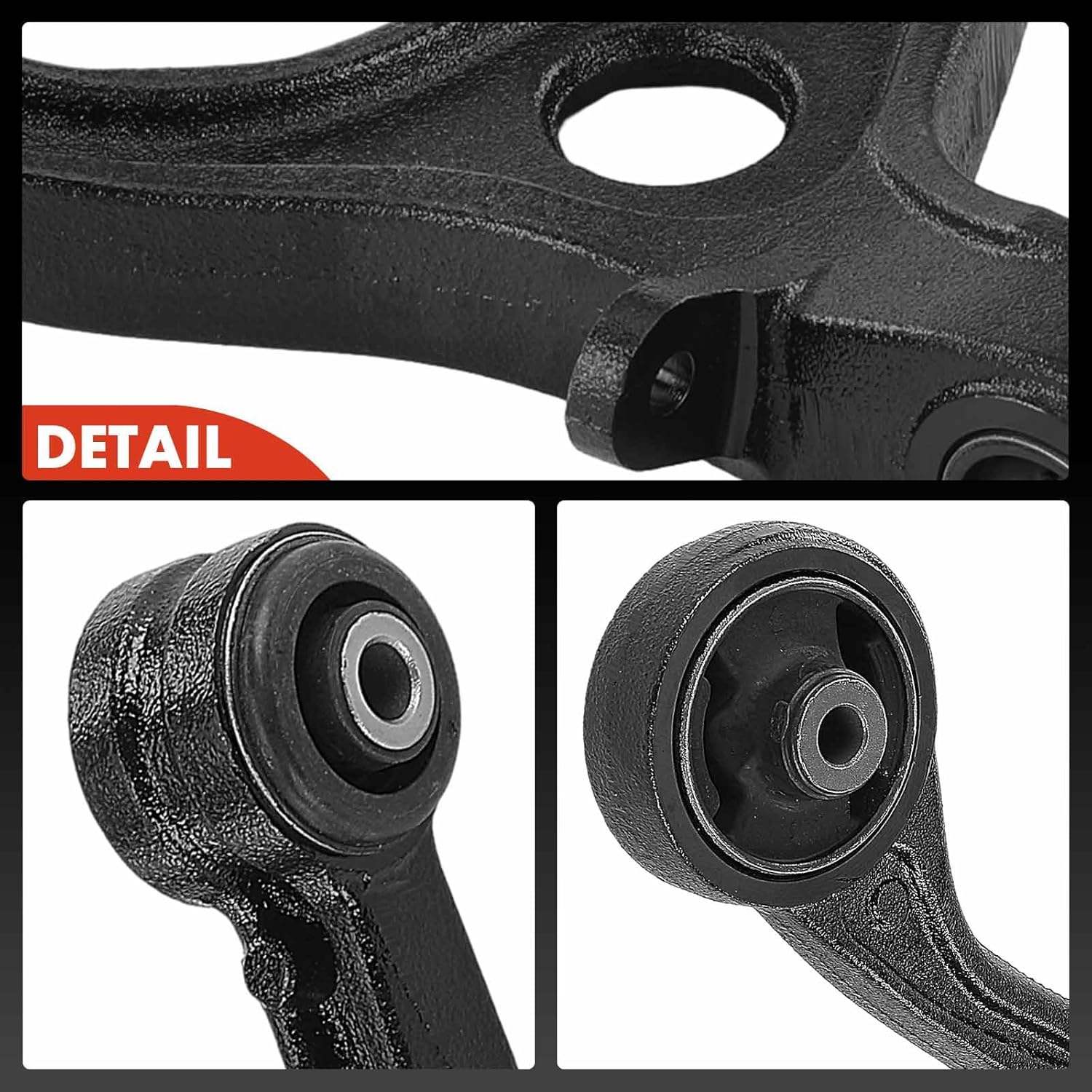 A-Premium 2 x Front Lower Control Arm, with Bushing, Compatible with Acura TL 2004 2005 2006