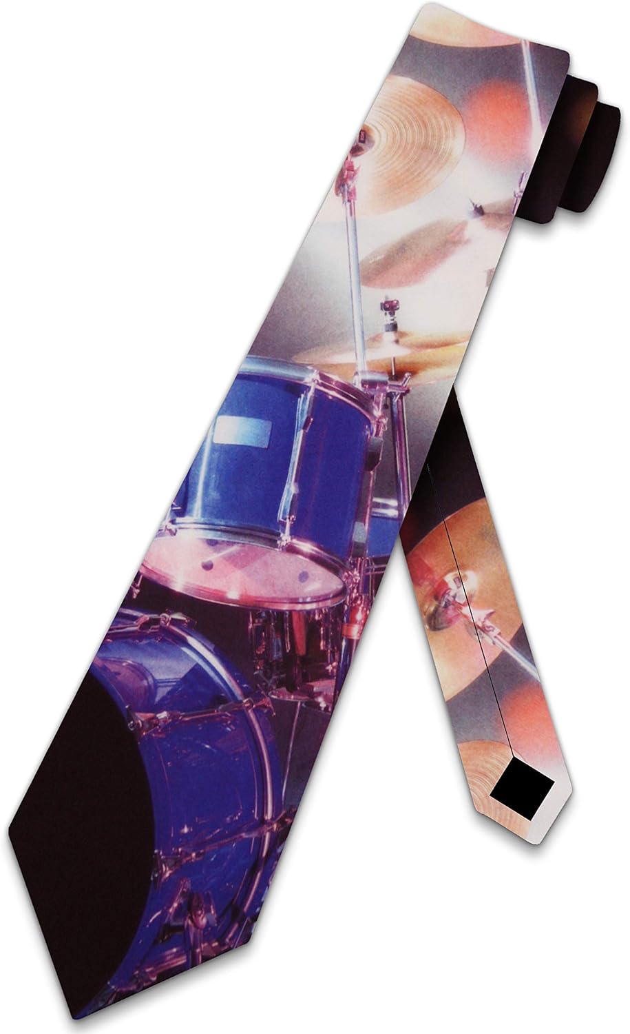 Three Rooker Drums tie Mens Percussion Neckties by The Necktie Company
