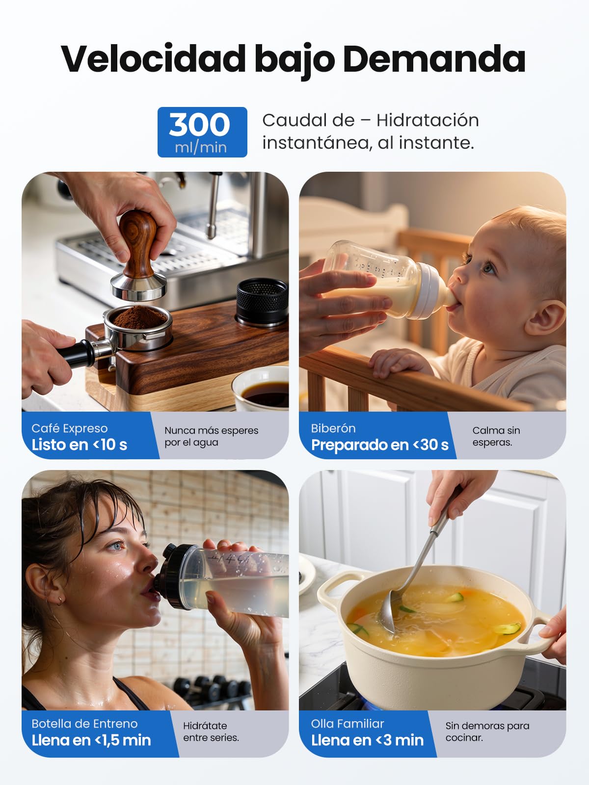 Jimmy R9 Pro Sistema de Ósmosis Inversa para Encimera, Filtro de Agua con Dispensador de Agua Caliente y Fría, 7 Etapas de Filtración UV, Calentamiento Rápido, Pantalla Inteligente TDS