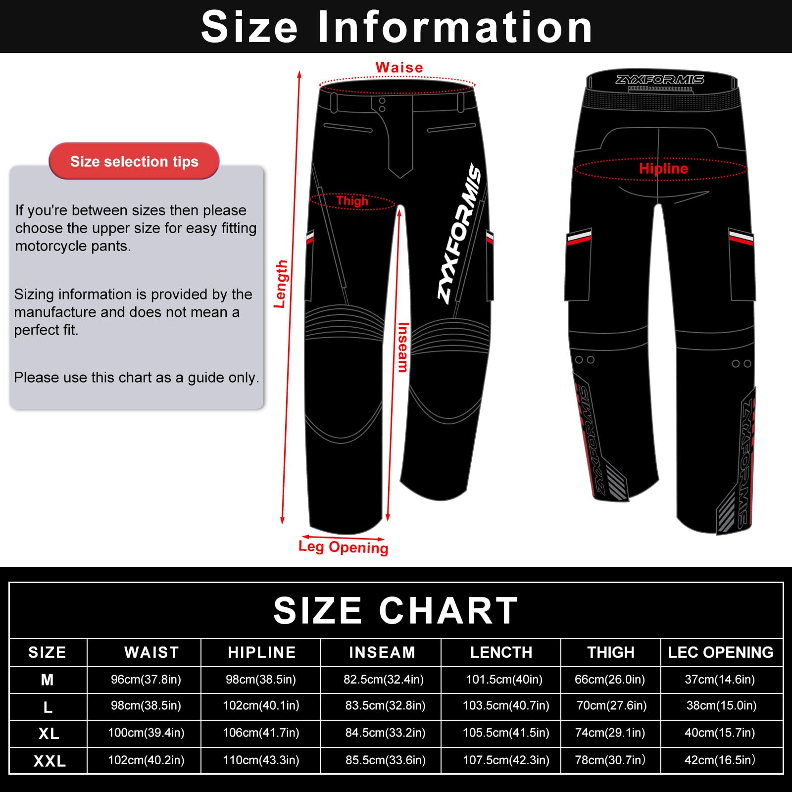 Pantaloni da Moto Uomo con Protezioni, Impermeabile Antivento Moto Biker Pantaloni protettivi con Sfoderabile Linning per Invernale/Estate