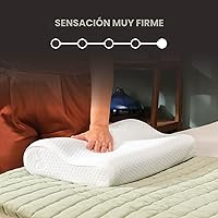 Vista 5 de TEMPUR-Pedic, Almohada TEMPUR-Neck Estándar, Perfil Pequeño-Paquete de 2, Blanco 2