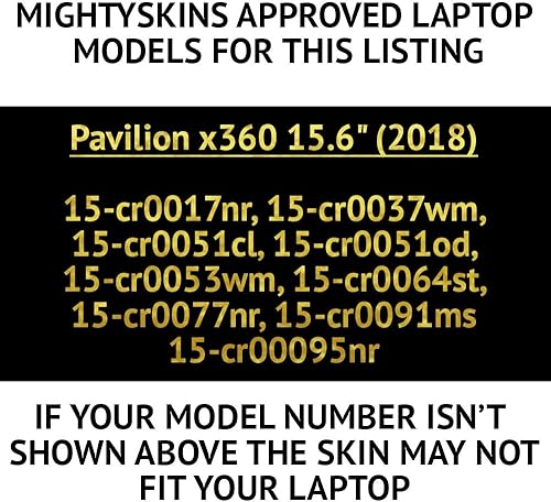 Miniatura 2 de MightySkins Skin compatible con HP Pavilion x360 15.6 pulgadas (2018) - Morado sólido  Funda protectora de vinilo duradera y única  Fácil de