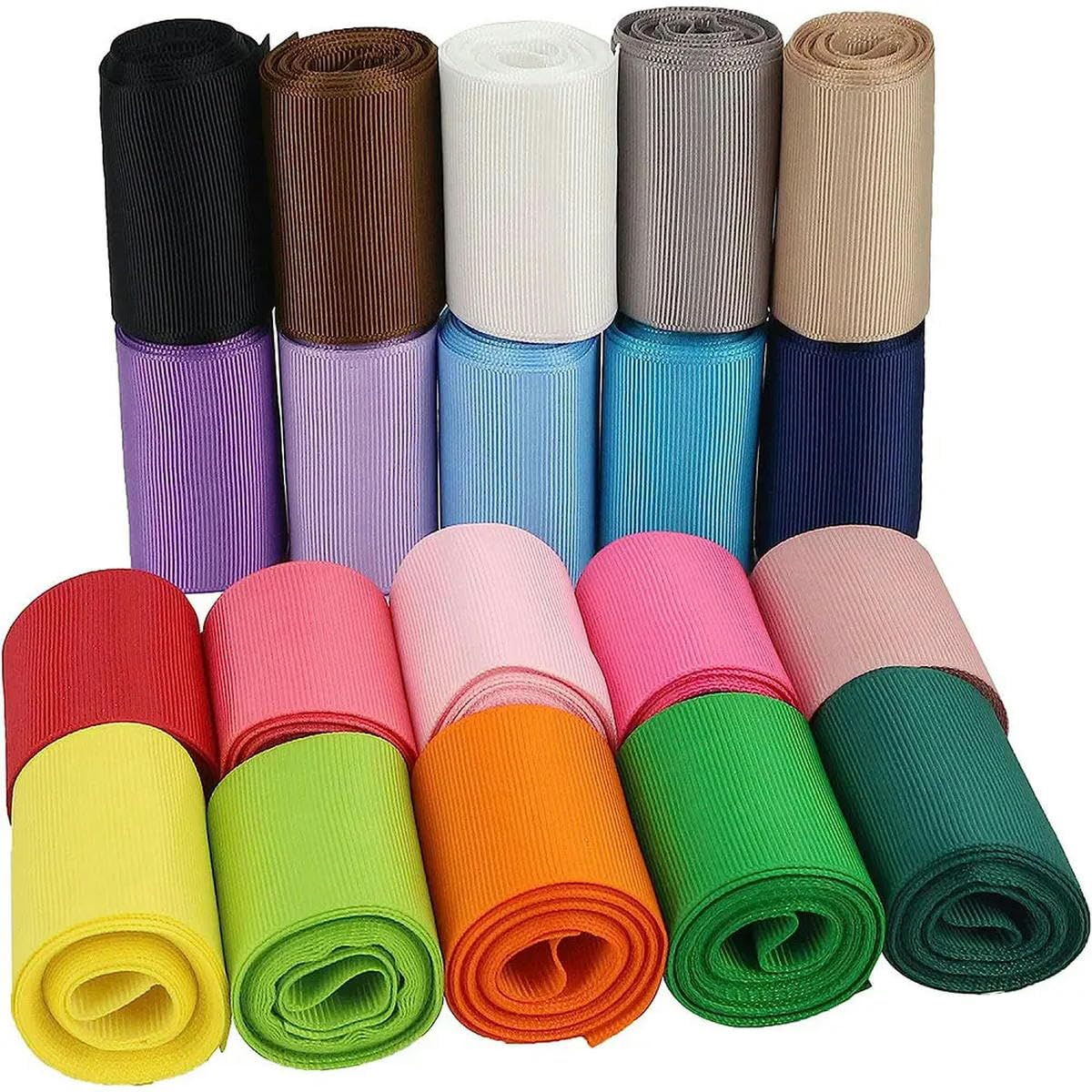 BVIEAKD Nastro in grosgrain color ruggine, 10 mm x 45 m, per confezioni regalo, molto adatto per matrimoni, decorazioni, bouquet, artigianato, cucito