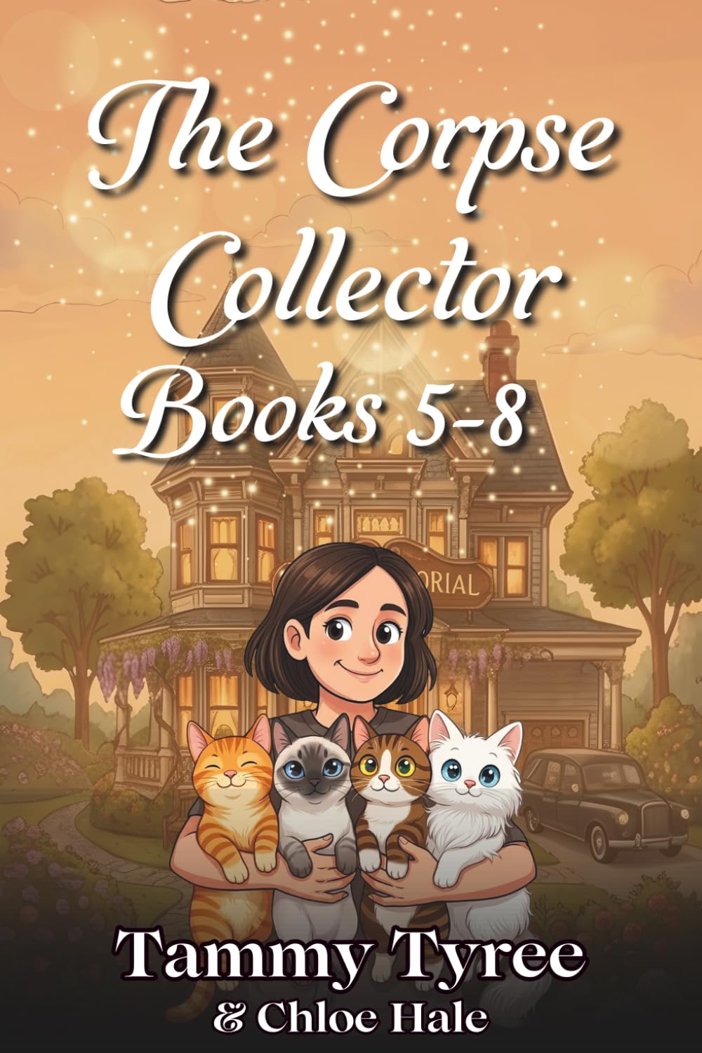 The Corpse Collector Paranormal Cozy Mystery Omnibus: Books 5-8 (Corpse Collector Cozy Mystery Series)