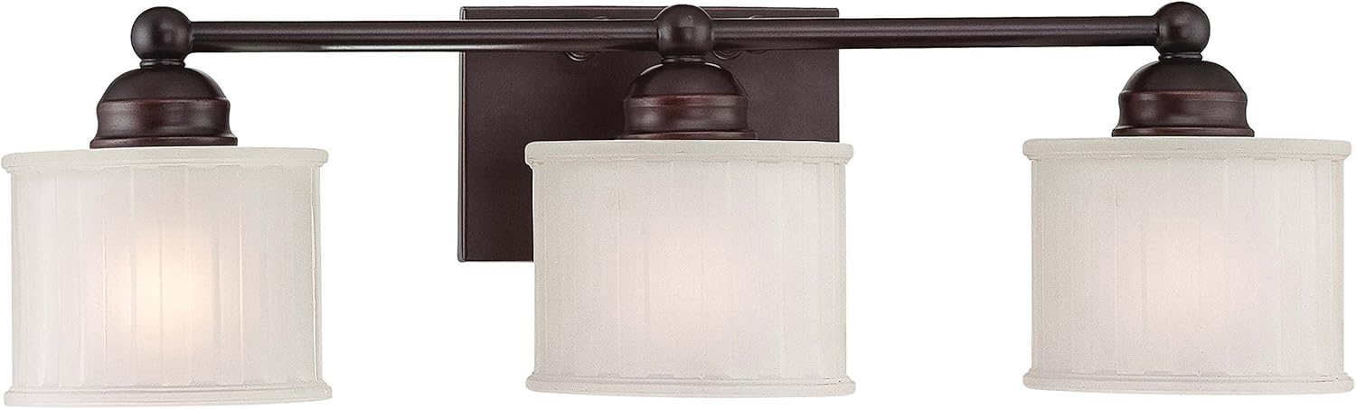 Hottest Sale Minka Lavery Wall Light Fixtures 6733-167, 1730 Series Reversible Glass Bath Vanity Lighting, 3 Light, 300 Watts, Bronze Black Friday - 50% OFF Minka Lavery Wall Light Fixtures 6733-167, 1730 Series Reversible Glass Bath Vanity Lighting, 3 Light, 300 Watts, Bronze