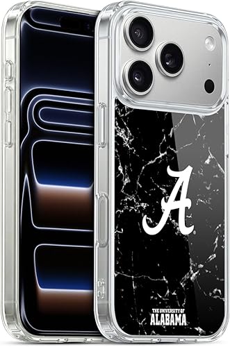 Miniatura 139 de Head Case Designs Funda de gel con logotipo oficial de la Universidad de Alabama UA [protección de grado militar] compatible con Apple iPhone 11