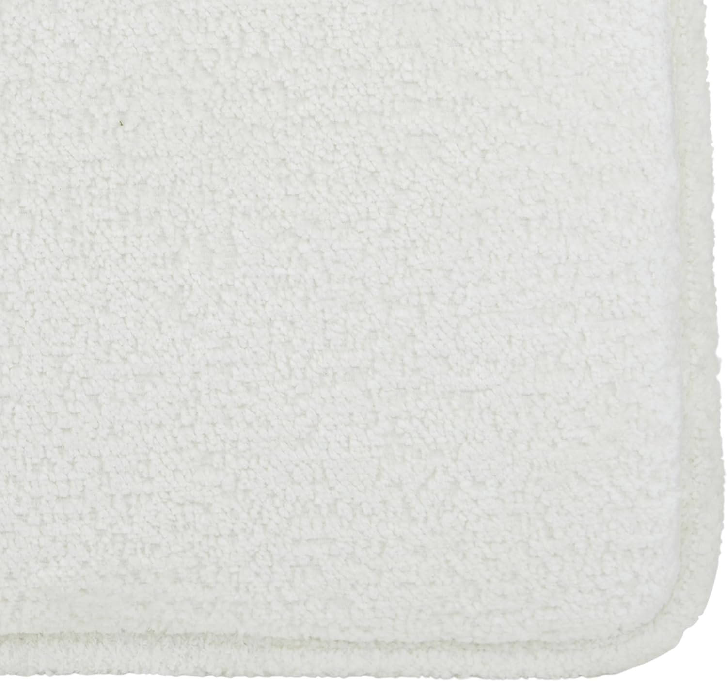 Klear Vu Raindrop The Gripper Non Slip Chair Cushions, Soft & Comfortable Seat Pad, Sitting Pillow for Kitchen, Dining or Office, 2 Count (Pack of 1), White