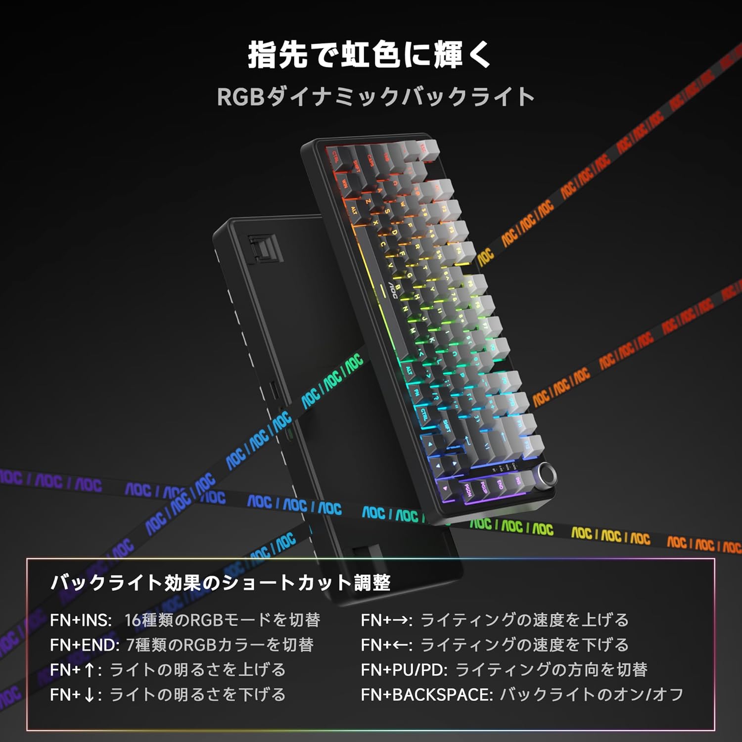 AOC GK330 RGB Backlight Control