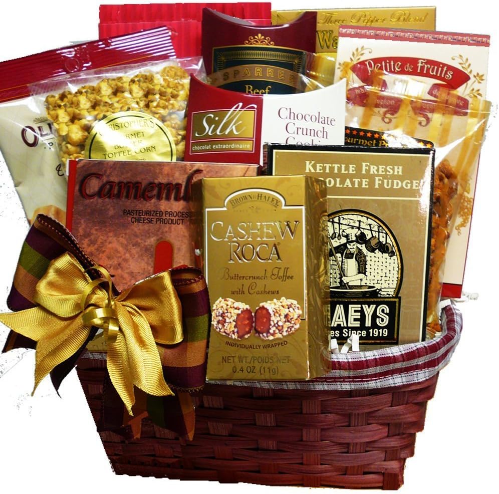 Snack Lovers Gourmet Treats Gift Basket
