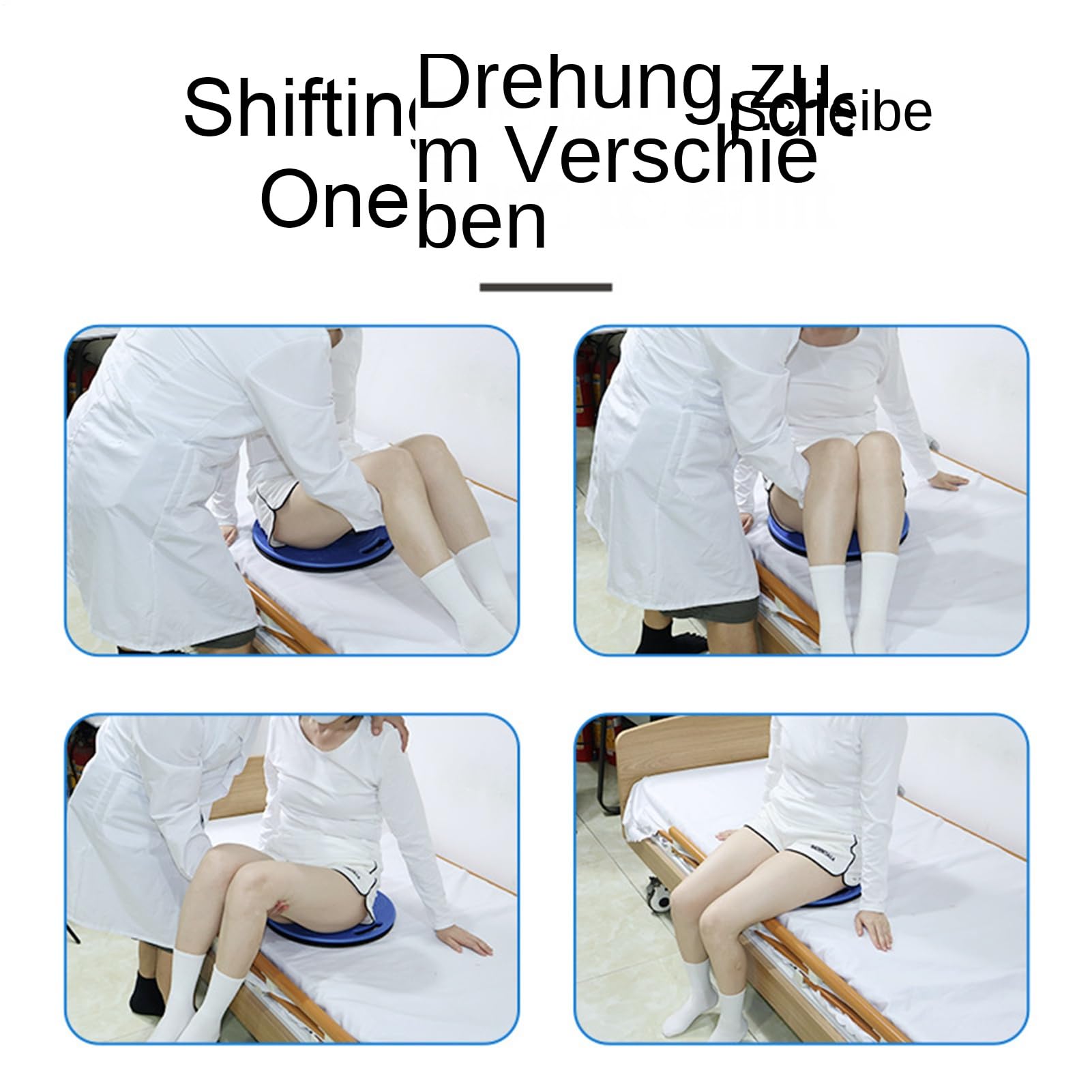 FlexTurn Swivel Trainer – Drehscheibe, Tragbare Drehplattform | Rutschfestes Balanceboard Mit Stabiler Drehbasis, Ideale Rotationshilfe Für Cheerleading, Tanztraining, Eiskunstläufer Und Fitnessstudio