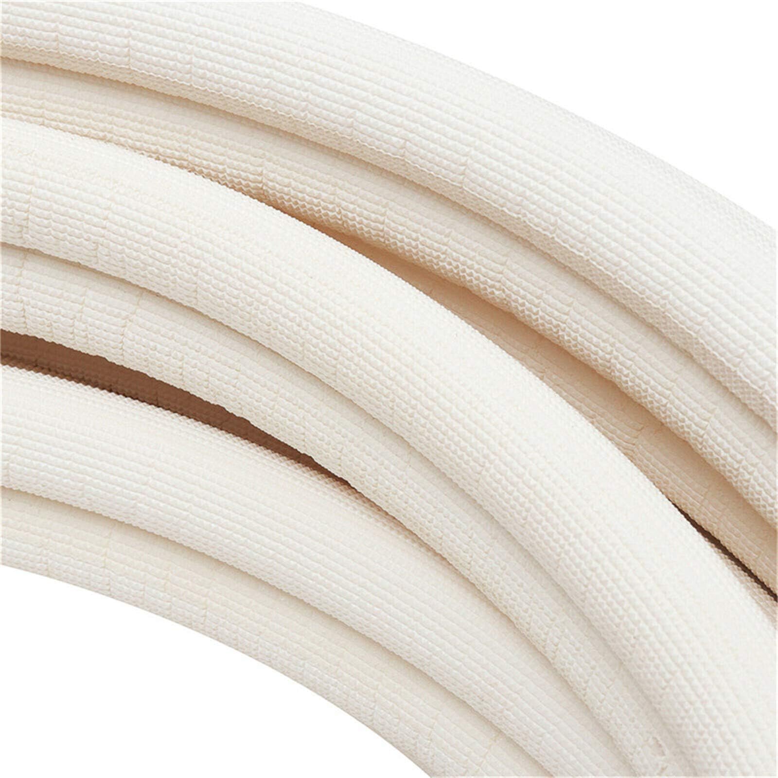 1/4 Zoll und 3/8 Zoll (6,35 mm und 9,52 mm) isoliertes Kupferrohr für Klimaanlagen, Doppelspiralrohr, Paar (5)