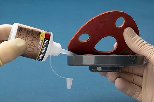 Miniatura 2 de 3M Scotch 96600 Scotch-Weld - Adhesivo instantáneo CA4, transparente, botella de 1 onza líquida