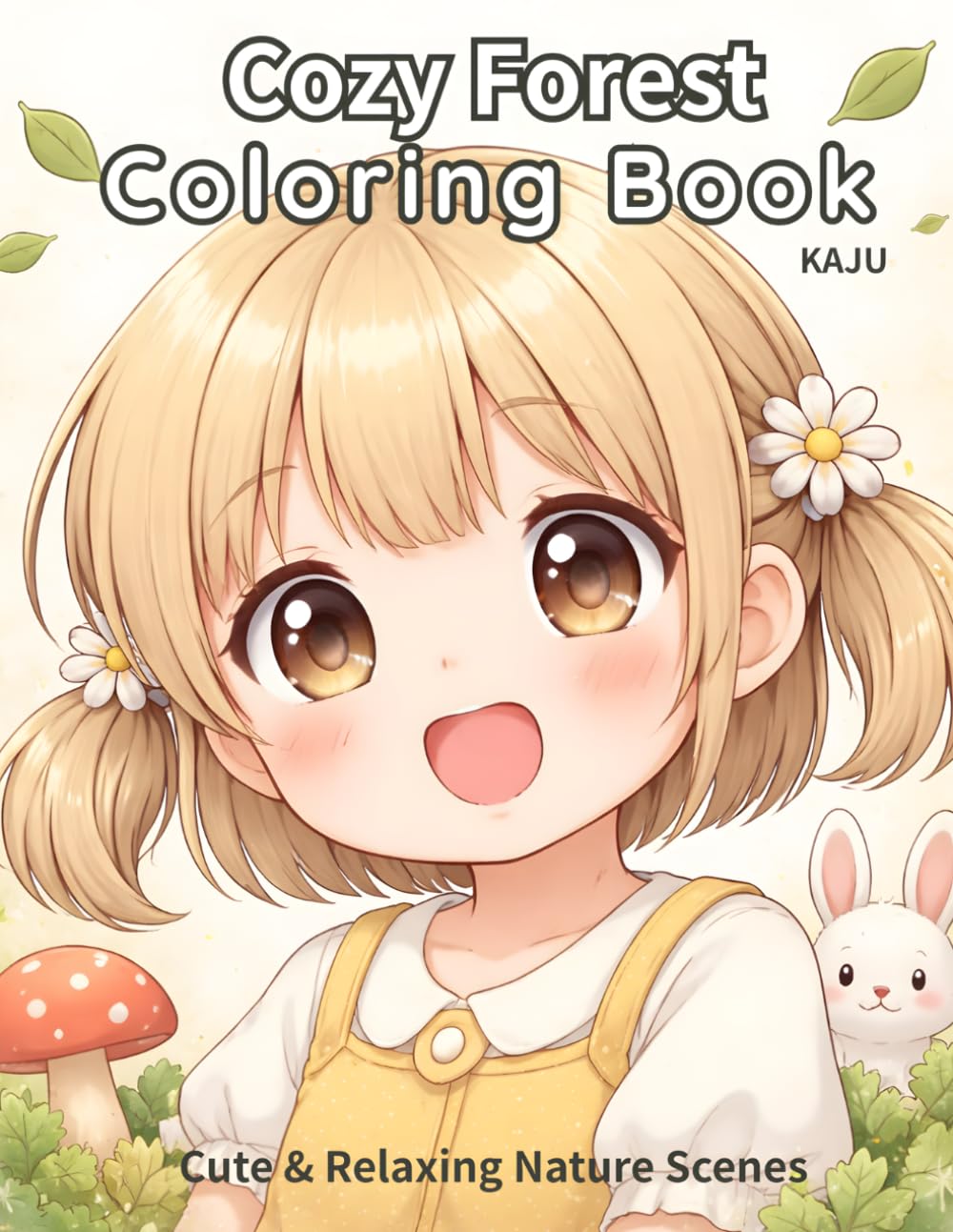 Cozy Forest Coloring Book: Cute & Relaxing Nature Scenes for Adults and Beginners: A Simple and Cozy Coloring Book with Cute Forest Moments, Perfect for Stress Relief and Relaxation