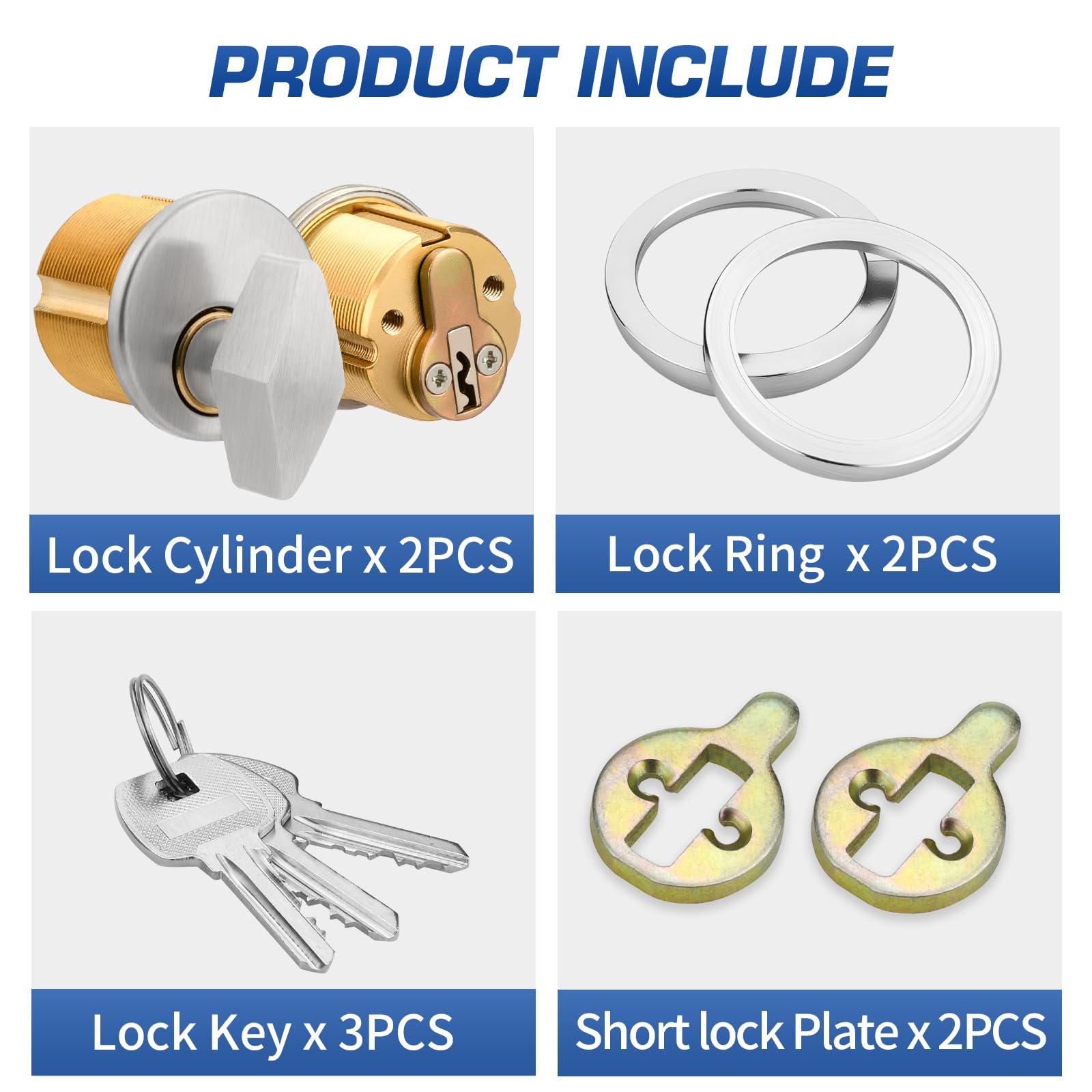 Snapklik.com : Storefront Door Lock Cylinder & Thumbturn, Ideal For ...