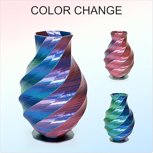 Miniatura 4 de Filamento de impresión 3D de ácido poliláctico de seda para impresora 3D, filamento de coextrusión de ácido poliláctico de seda de 0.069 in,