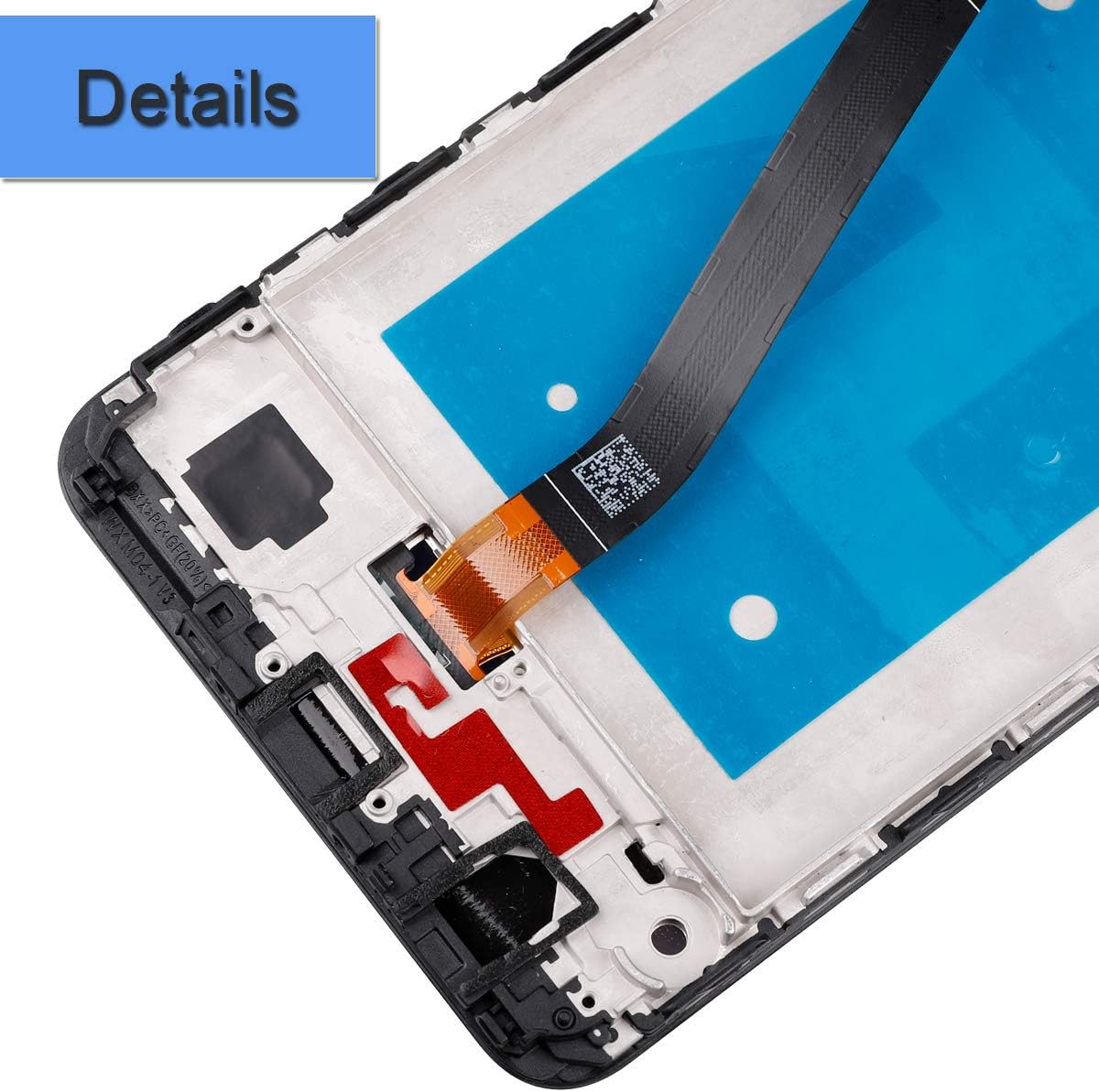 New LCD Display Compatible with Huawei Mate SE/Honor 7X BND-AL10 L21 L24 TL10 (Huawei Logo) Assembly digitizer Black Display with Frame+ Tools