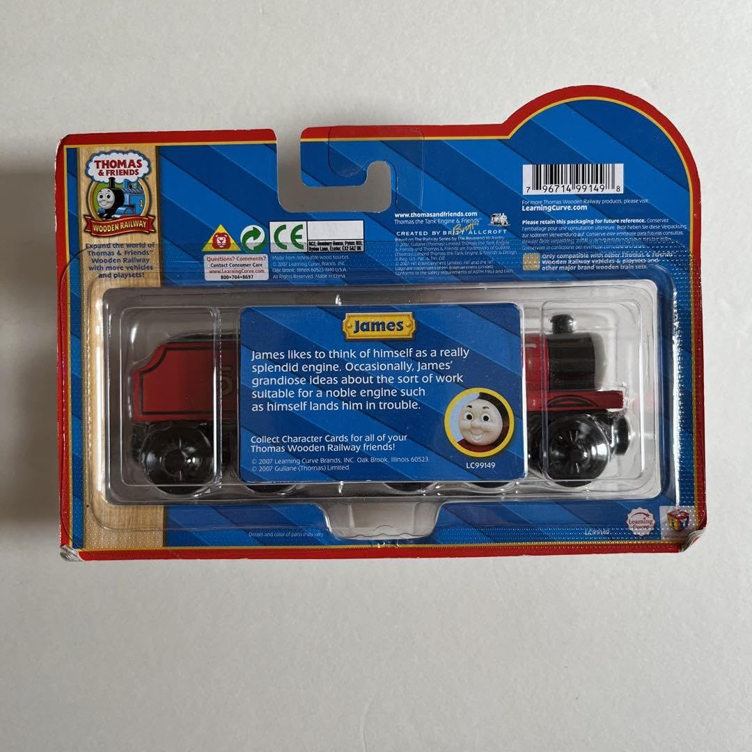Amazon.co.jp: 木製トーマス リアルウッド ジェームス ラーニング