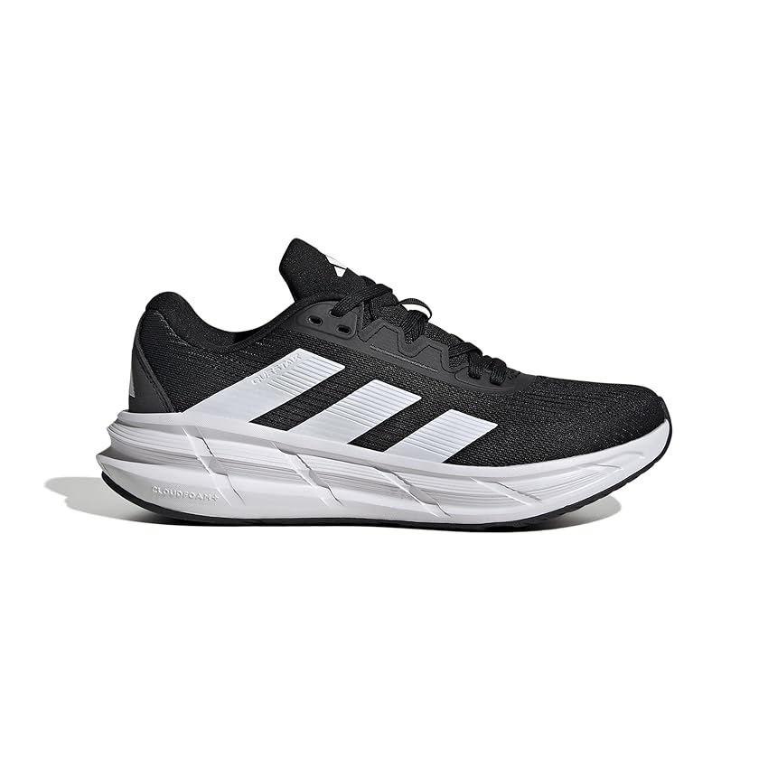adidas Questar 3 Running Shoes, Scarpe da Corsa Donna, Core Black/Cloud White/Carbon, 43 1/3 EU