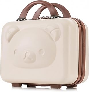 Makeup Case Suitcase | Mini Bag | Mini Hard Shell Travel Luggage | Women Portable Water Proof Carrying Suitcase, Organizer...