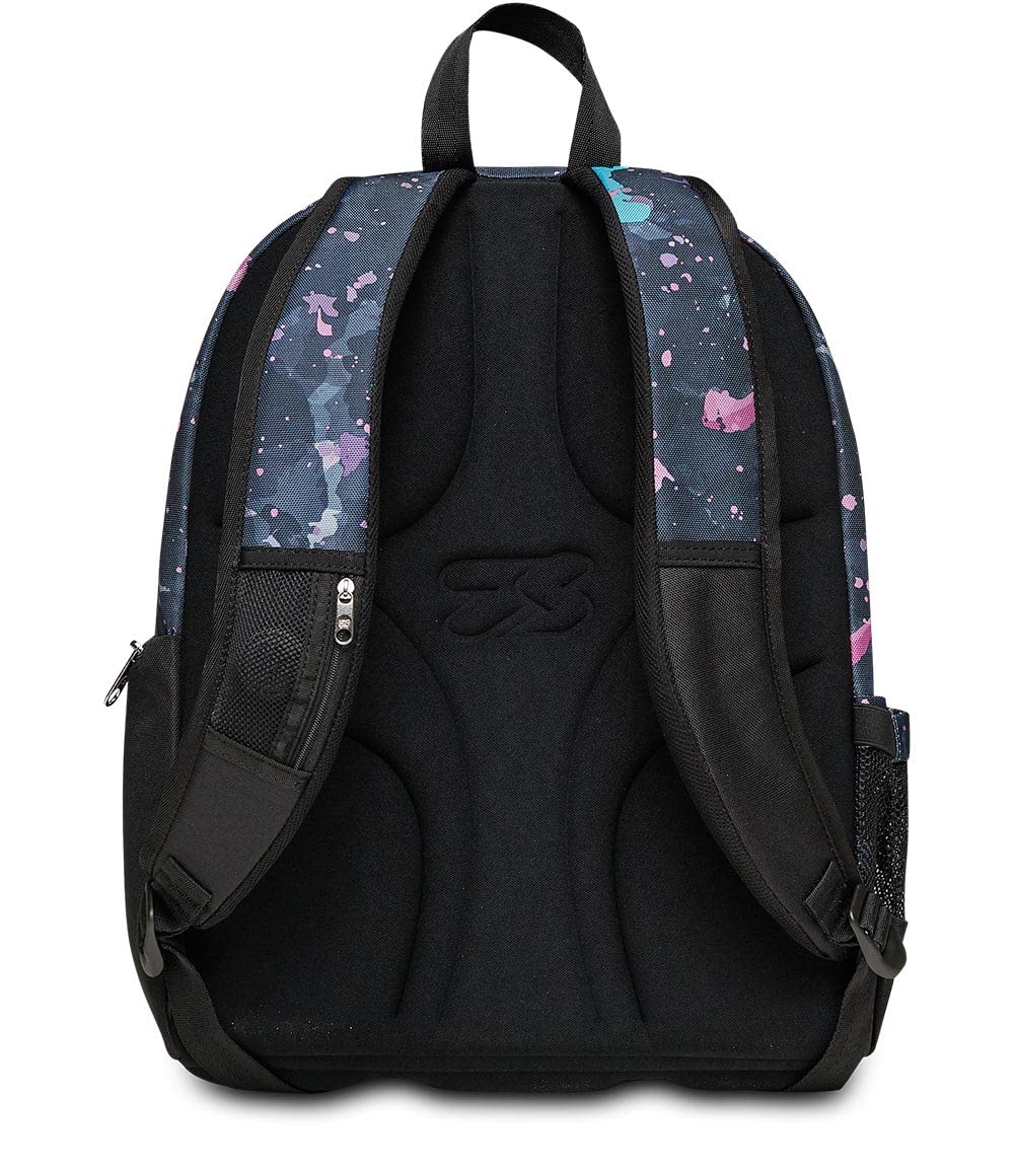 Seven Zaino Scuola Advanced a Doppio Scomparto con Tasca Porta PC Portatile e Tasca Porta Borraccia, Unisex-Bambini e Ragazzi,