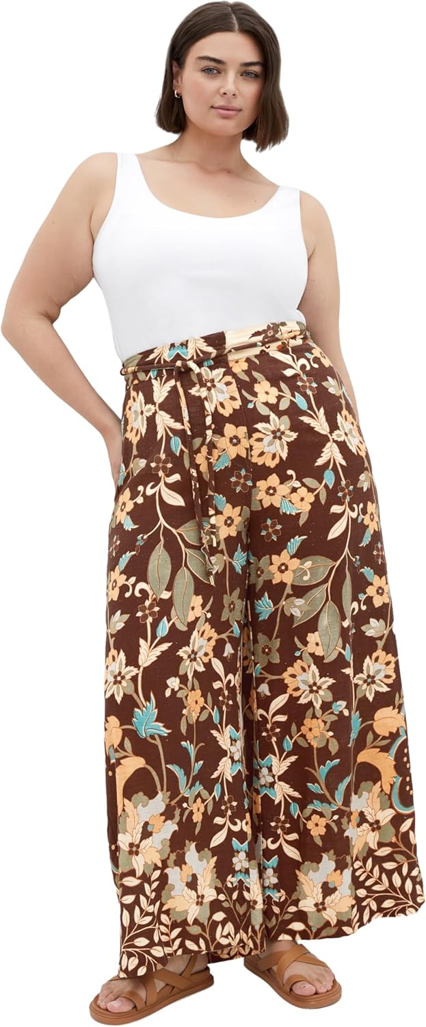 City Chic Women's Plus Size Pant - Florence Placement