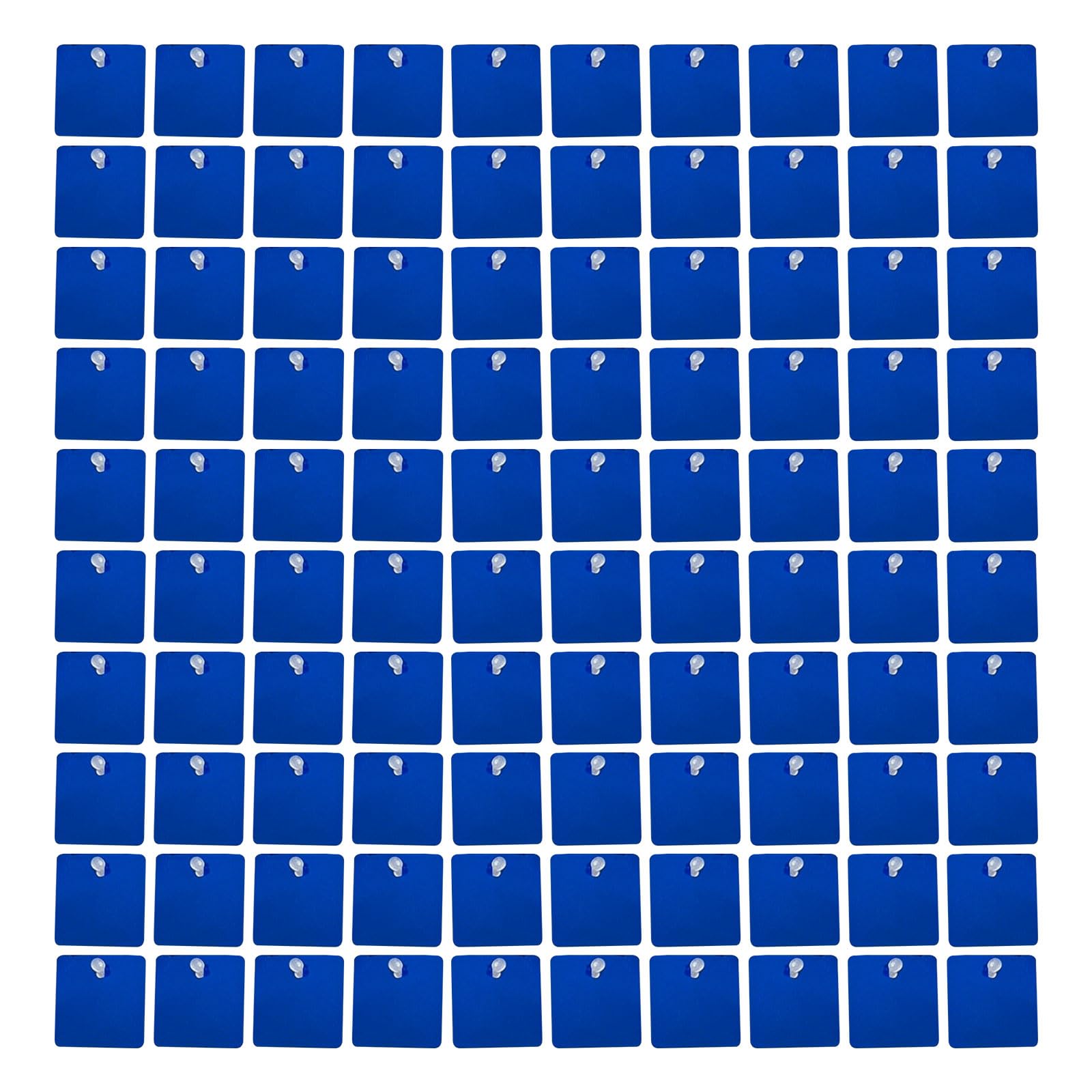 Elnwnnkc Glossy Blue Of 12 Brilliant Wind Activated Boards 30X30cm Party Stage Decor Arrangement Shimmering Wind Motion Panels