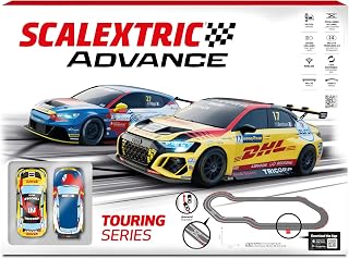 SCALEXTRIC - Circuito Advance - Traccia completa - 2 Auto incluse - Scala 1:32 (Set...