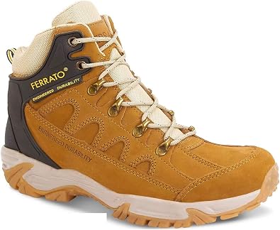 Amazon.com: Ferrato - Botas de senderismo casual para hombre, color marrón,  9 M US : Ropa, Zapatos y Joyería