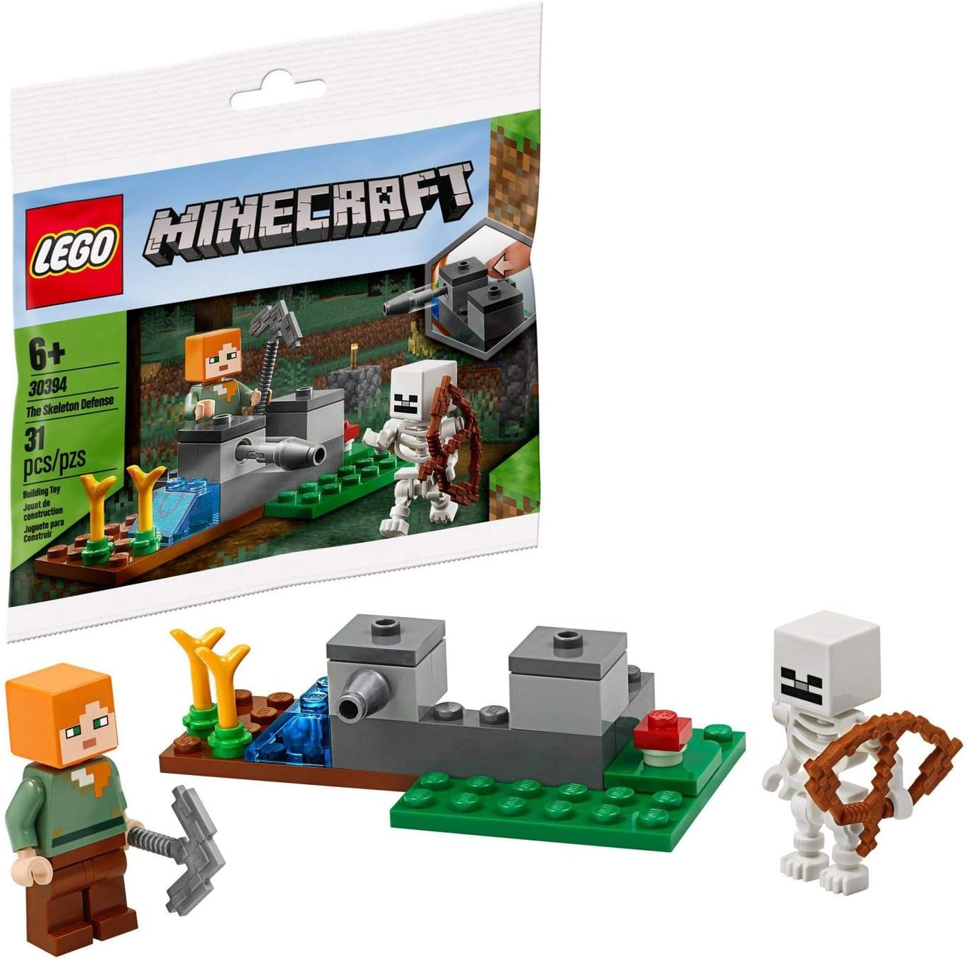 Minecraft 30394 The Skeleton Defense (31 Pcs)