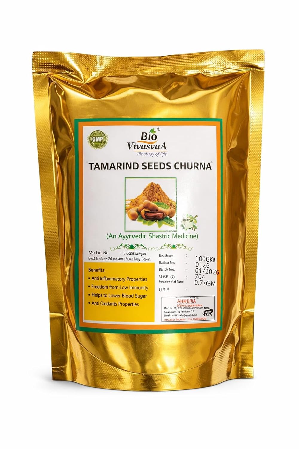 Bio Vivasvaa Tamarind Seeds Churna, Ayurvedic Shastric Medicine, 400gm Pack of 4 - Review, Price and Buying Guide
