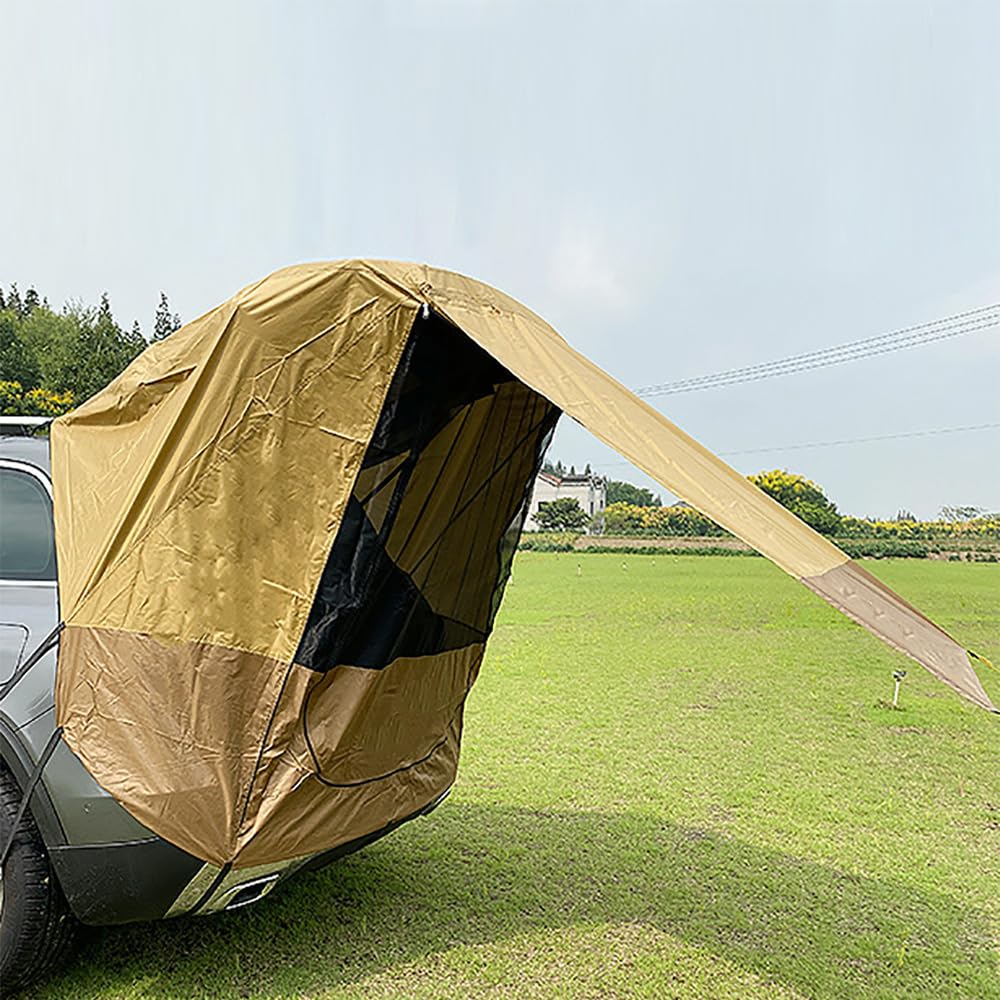 Deinungen Universal Car SUV Tailgate Tent, 130x100x160cm Instant Cabin