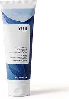 YUNI Beauty Body Gel-Cream – Hydrating Skincare – Cooling Gel – Tones & Firms – Soothing Cream – Post-Workout Body Cream & Moisturizer – Vegan – 8 fl oz