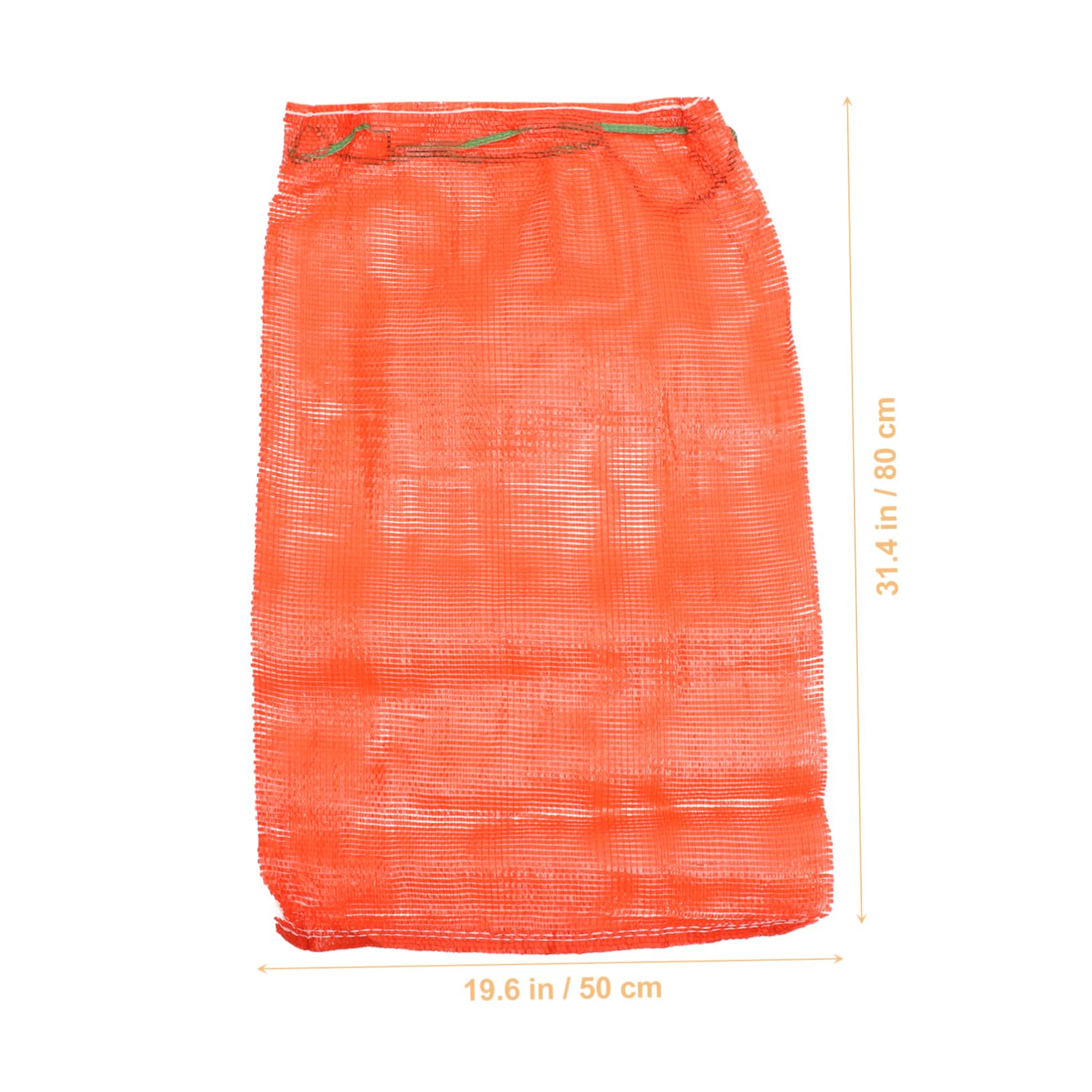Alipis Bolsa de Malla de Plástico Roja 50 Piezas 50x80 Cm Cordón