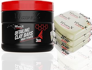 Car Cleaning Kit | Clay Bar (100g x 3) | Premium Car Detailing Clay Fallout Removes Environmental Deposits | No Scratches No Swirls Guaranteed