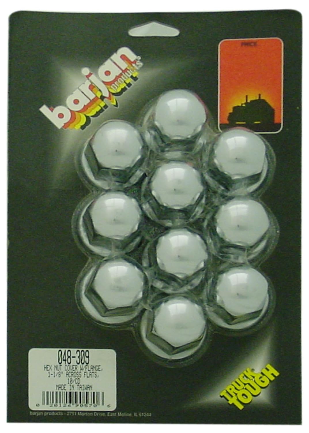 048309 NUT Cover 1-18 in. with FLG 10-CD