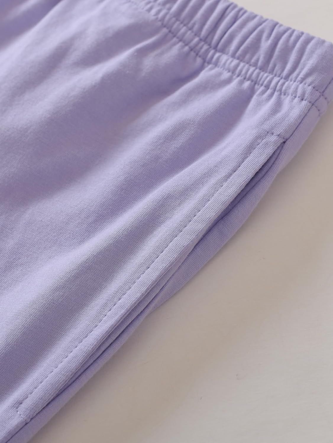 Women's Petite 3/4 Sleeve Pajamas Set Petite Length Cotton Pjs