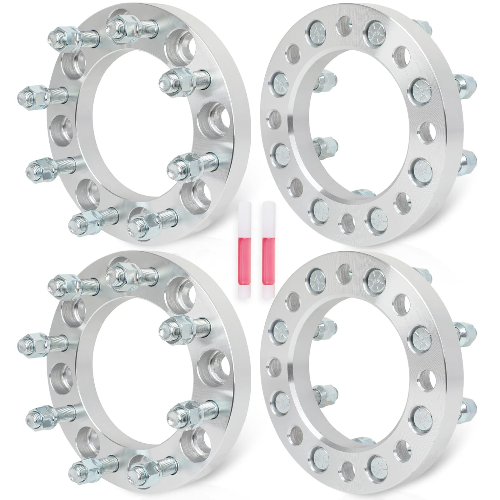 2 Inch Wheel Spacers For Ram 2500/3500 - 8x6.5 Bolt Pattern Hubcentric Spacers (4Pcs)