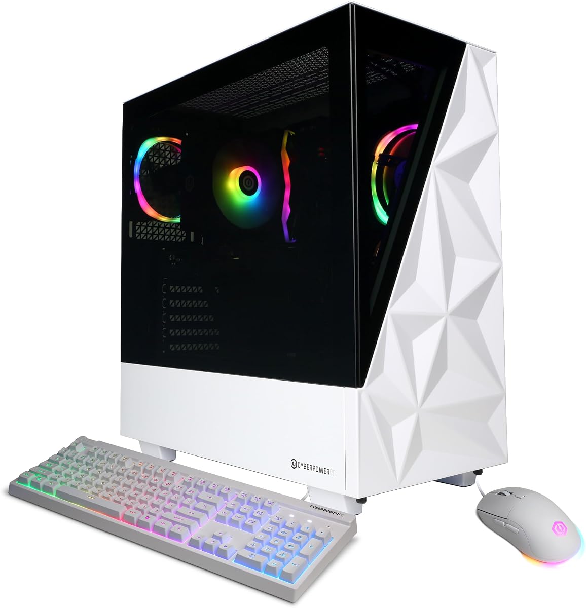 CyberPowerPC Gaming PC AMD Ryzen 5 8400F, GeForce RTX 5060 8GB | Gamer Master, 16GB DDR5, 2TB PCIe 4.0 SSD, WiFi Ready & Windows 11 Home (GMAI6200A3)