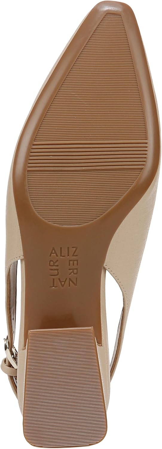 Naturalizer Womens Garner Pointed Toe Low Heel Slingback Dress Shoe - Image 4
