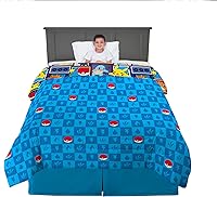 Vista 34 de Franco Ropa de cama para niños, edredón de microfibra suave, tamaño matrimonial, PJ Masks Paw Patrol Girls