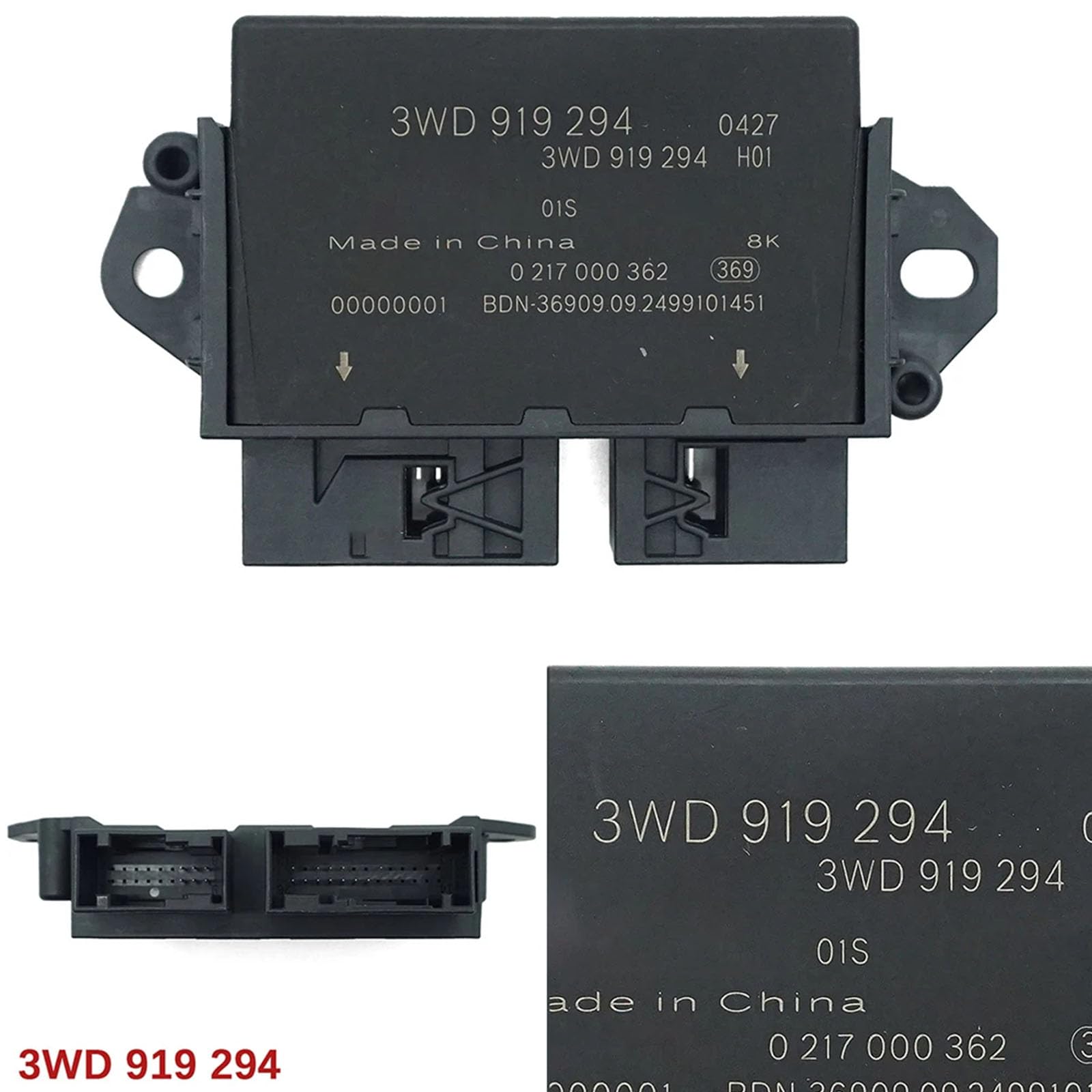 Dispositivo di controllo per assistenza al parcheggio per B9 3WD919294, modulo di parcheggio di ricambio per il controllo della distanza, accessorio per auto, modulo di ricambio per il