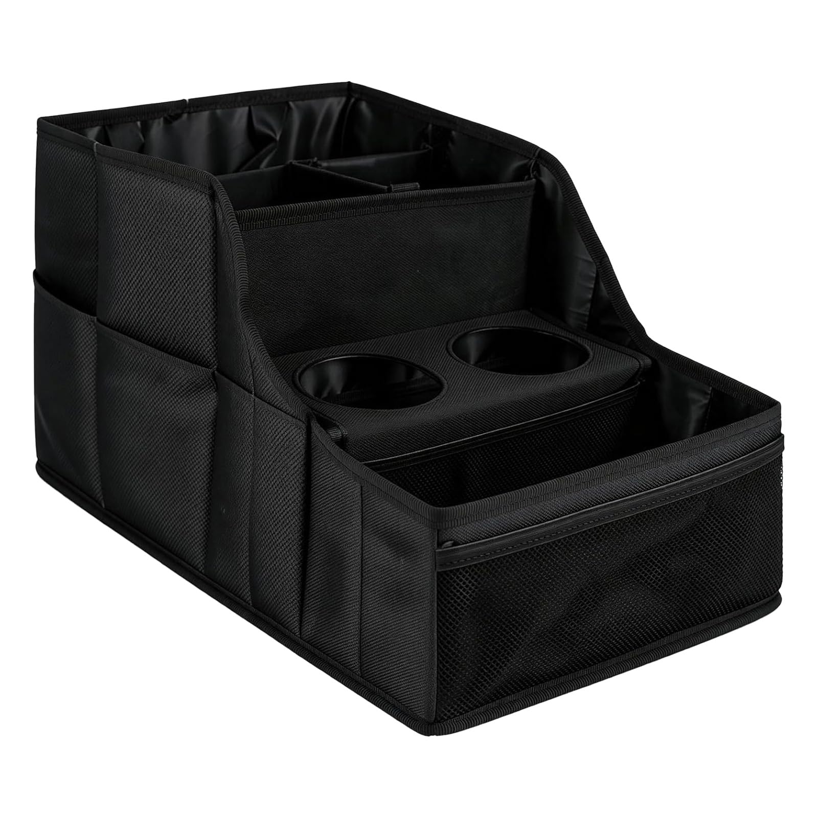 NMFLAB Auto Trunk Bin Portable Storage Solution for Road Trips Camping Auto Trunk Storage Fixes